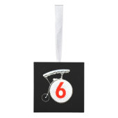 囚人のバッジ キューブオーナメント (右)