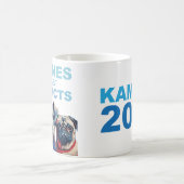 囚人のマグカップに対する犬(オリジナル) コーヒーマグカップ (中央)