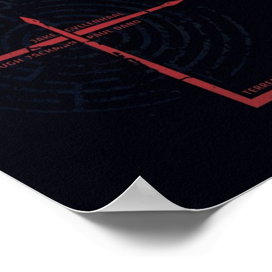 囚人の映画アート作品 ポスター (角)