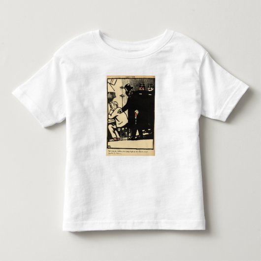 囚人は罪から追放されます トドラーTシャツ (正面)