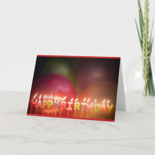 囚人カード – ハッピーバースデー カード (正面)