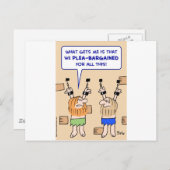 囚人ダンジョン・司法取引の ポストカード (正面/裏面)