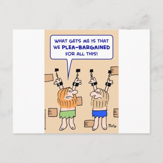 囚人ダンジョン・司法取引の ポストカード (正面)