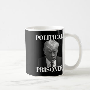 囚人ドナルドJ.トランプブラック&;ホワイトマグショット コーヒーマグカップ