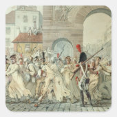 囚人ロシアのが大通りでパレード スクエアシール (正面)