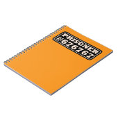 囚人67 Meme ノートブック (左側)