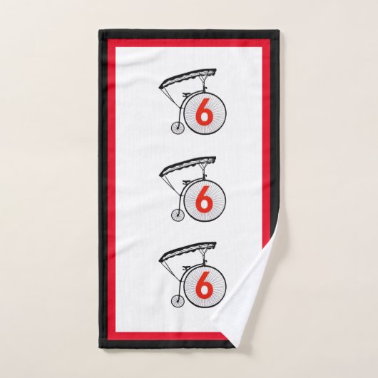 囚人 バスタオルセット (ハンドタオル)