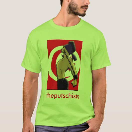 囚人、theputschists tシャツ (正面)