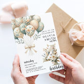 四お洒落生誕日 招待状