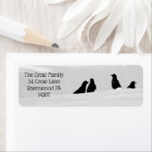 四つのカラス ラベル (インサイチュ)