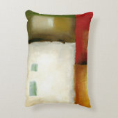 四つのカラフル長方形バイチャリカリアザリス アクセントクッション (裏面(縦))