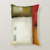 四つのカラフル長方形バイチャリカリアザリス アクセントクッション (正面(垂直))