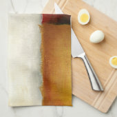 四つのカラフル長方形バイチャリカリアザリス キッチンタオル (四つ折り)