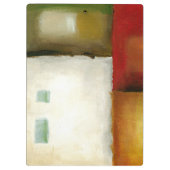 四つのカラフル長方形バイチャリカリアザリス クリップボード (裏面)