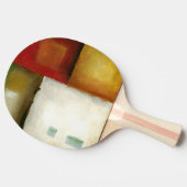 四つのカラフル長方形バイチャリカリアザリス 卓球ラケット (横)