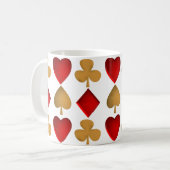 四つのスーツ コーヒーマグカップ (正面左)