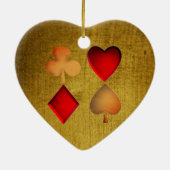 四つのスーツ セラミックオーナメント (裏面)