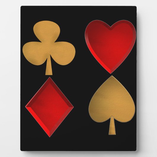 四つのスーツ フォトプラーク (正面)