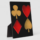 四つのスーツ フォトプラーク (側面)