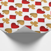 四つのスーツ ラッピングペーパー (角)