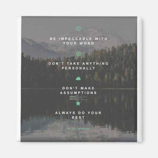 四つの協定 マグネット (正面)