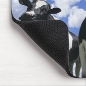 四つの子牛の虫の目ビュー マウスパッド (コーナー)