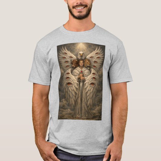 四つの生き物Tシャツ Tシャツ (正面)