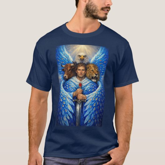 四つの生き物Tシャツ Tシャツ (正面)