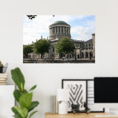 四つの裁判所，ダブリン，アイルランド ポスター (ホームオフィス)