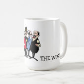 四つ組の調和 コーヒーマグカップ (正面右)