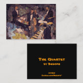 四つ組ATC 名刺 (正面/裏面)