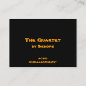 四つ組ATC 名刺 (裏面)