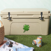 四つ葉のクローバーのデカール シール (クーラー)