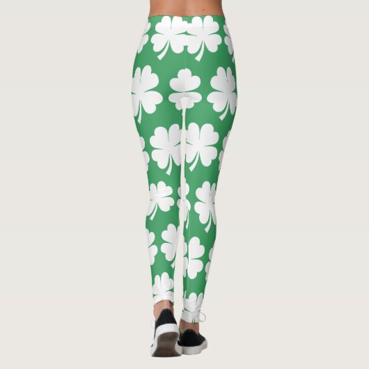 四つ葉のクローバー ラッキー Saint Patrick's Day レギンス (裏面)