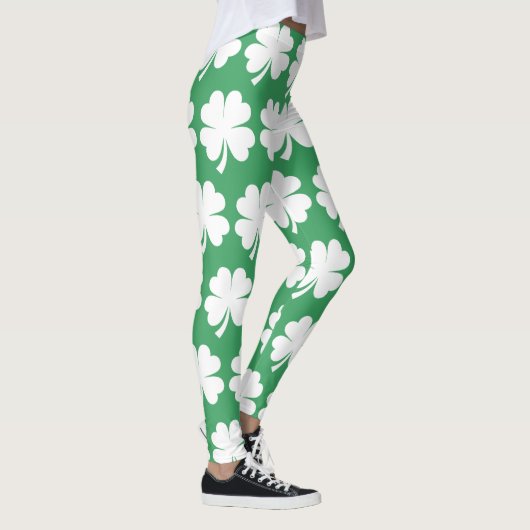 四つ葉のクローバー ラッキー Saint Patrick's Day レギンス (右)
