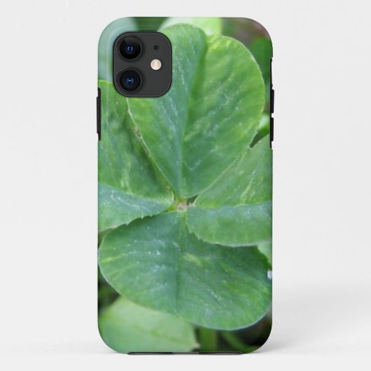 四つ葉のクローバー Case-Mate iPhoneケース (裏面)