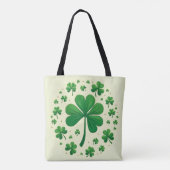 四つ葉クローバーバッグ トートバッグ (裏面)