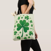 四つ葉クローバーバッグ トートバッグ (クローズアップ)