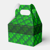 四つ葉クローバーパターン切り妻用箱 フェイバーボックス (裏面サイド)