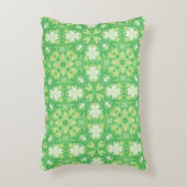 四つ葉クローバーポーフアクセントピロー アクセントクッション (正面(垂直))