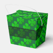 四つ葉クローバー模様取出し用意箱 フェイバーボックス (裏面サイド)