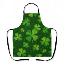 四つ葉クローバー模様