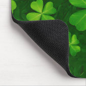 四つ葉クローバー模様 マウスパッド (コーナー)