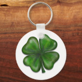 四つ葉クローバー キーホルダー (正面)