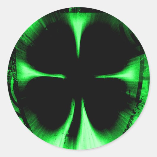 四つ葉クローバー: hi-fi : ラウンドシール (正面)