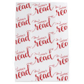 四つ読の現在テーマ ミディアムペーパーバッグ (裏面)