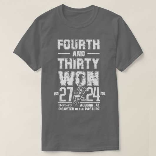 四ウォンと三十ウォンのTシャツ Tシャツ (デザイン正面)