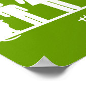 四カスタマイズ人のポスター ポスター (角)