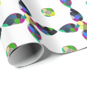 四カラフル葉 ラッピングペーパー (ロールコーナー)