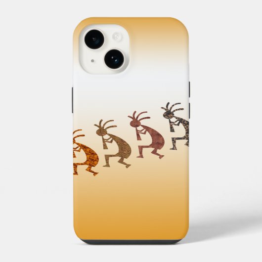 四ココペリ iPhoneケース (裏面)